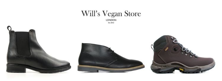 Wills Vegan Store Mens vegan shoe range