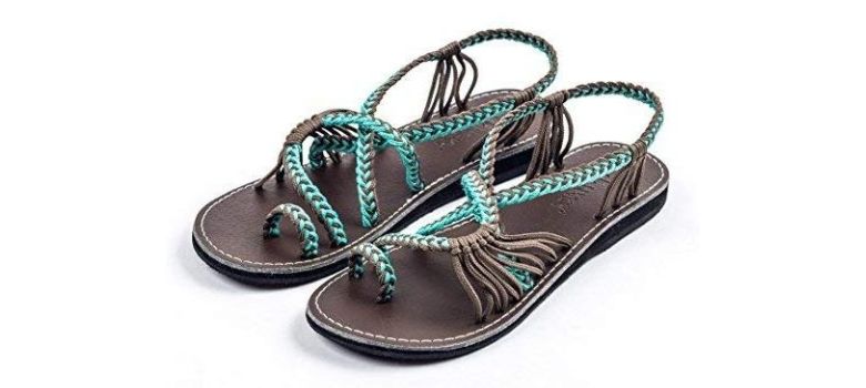 Plaka vegan sandals women