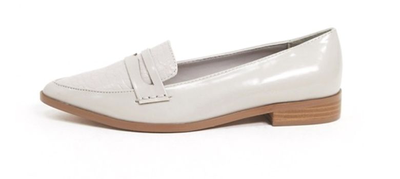 ASOS wide width vegan loafers