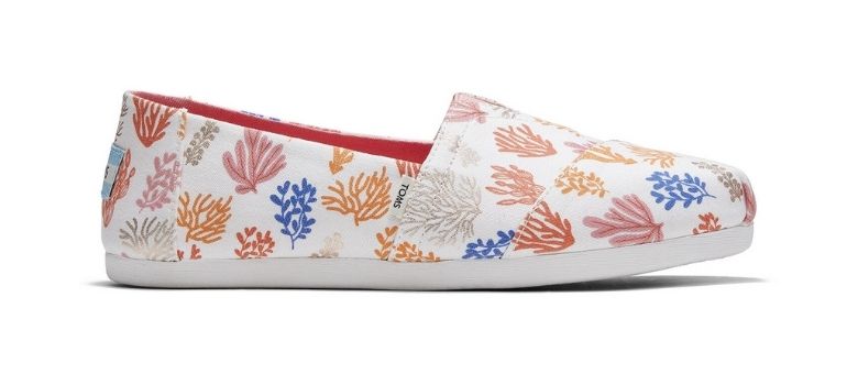 TOMS vegan ballet flats