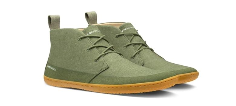 Vegan barefoot boots Vivobarefoot