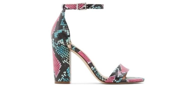 Vidal Black Vegan Heels