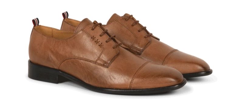 Gentleberg brown vegan dress shoes