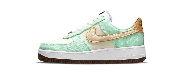 Nike Vegan Air Force 1 Pineapple Cork For Women